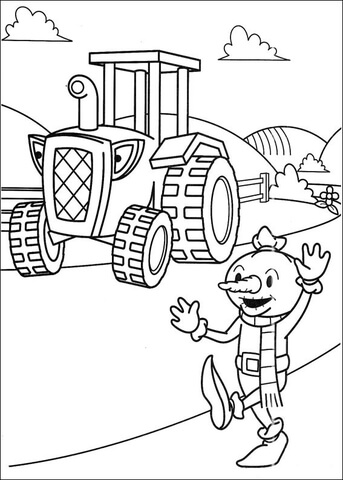 Spud And Packer  Coloring Page